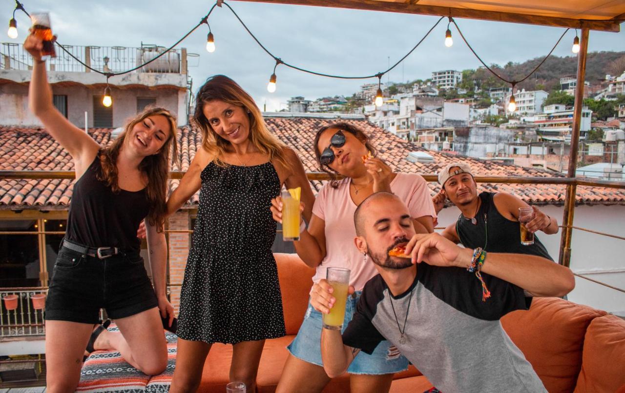 Chanclas Hostel Vallarta Puerto Vallarta Kültér fotó